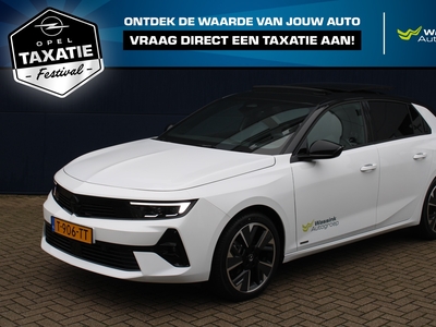 OPEL ASTRA Electric 54kw GS | Navigatie | Head Up Display | Schuif-/Kanteldak | Stoel-/Stuurverwarming | Intelli-Lux Verlichting |