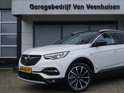 Opel Grandland X 1.6 Turbo 300pk Hybrid4 Ultimate Leder Stoelverkoeling/Verwarming LED 19inch LM 360View Keyless Afn.Trekhaak 73957km!