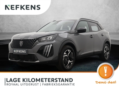 PEUGEOT 2008 SUV Allure 130pk Automaat | DEMO | Navigatie | Achteruitrijcamera | Climate Control | Adaptieve Cruise Control | Parkeersensoren v+a | Keyless | Led koplampen | Dodehoeksensor | DAB+ radio | Apple Carplay | 17