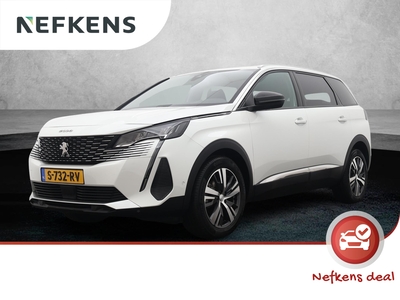 PEUGEOT 5008 Allure Pack Business 130pk | Navigatie | Parkeersensoren Voor/ Achter | Dodehoek Detectie | Stof/Kunstlederen Bekleding | Lichtmetalen Velgen 18