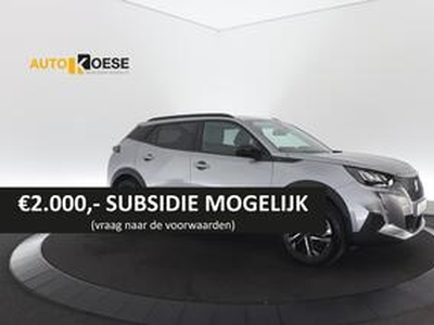 Peugeot e-2008 EV Allure Pack 50 kWh | ?2.000 Subsidie | 3 Fasen | Camera | Navigatie | Parkeersensoren | Apple Carplay | Stoelverwarming