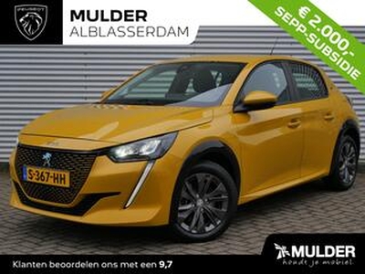 Peugeot e-208 5-deurs Active Pack EV 3-FASEN 50kWh 136pk 16% BIJTELLING! NU MET GRATIS THUISLADER NAVI | STOELVERW. | DAB+ | PARKEERHULP | KEYLESS START | LM-VELGEN