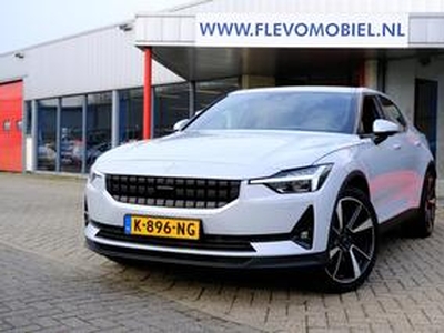 Polestar 2 78kWh Launch Edition LongRange Dual Motor 408pk! Aut. Pano|PilotPack|Adapt.Cruise|BLIS|Clima|360? cam