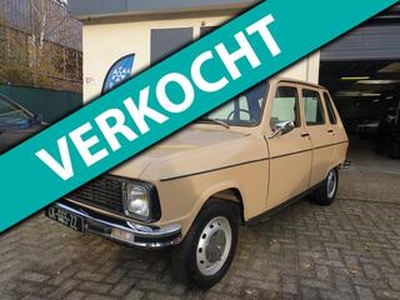 Renault 6 R 6 TL , 1e eigenaar, geheel origineel