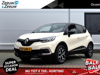 RENAULT CAPTUR 1.2 TCe Intens Automaat | Camera | Climate | Trekhaak | Navi | Apple Carplay/Android Auto | Dealer Onderhouden