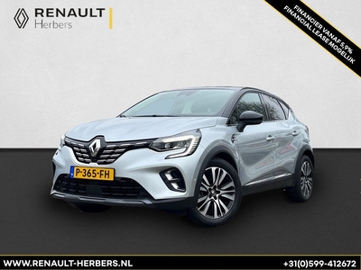 Renault Captur 1.6 Plug-in Hybrid 160 / Initiale Paris AUTOMAAT / CAMERA / PARKEERSENS / 2-TONE / LEER