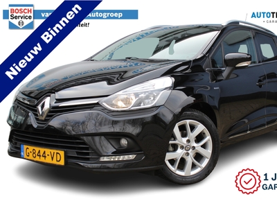 RENAULT CLIO Estate 0.9 TCe Limited | Incl. 1 jaar Garantie | 1e Eigenaar | Parkeersensoren achter | Airco | Navigatie | Cruise controle | Keyless entry/start | DAB | Getinte ramen | 16 Inch LMV | Origineel NL auto | NAP |