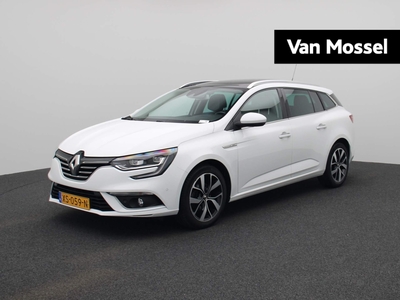 RENAULT MEGANE Estate 1.3 TCe Bose | Leder | Bose-Audio | Sfeerverlichting | Camera | Stoel + Stuurverwarming | Panoramadak | Headup-display |