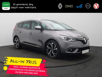 RENAULT SCÉNIC Grand Scénic 7-PERSOONS TCe 140pk Bose ALL-IN PRIJS! Camera | Head-Up | Navi | Parksens. | Stoelverw.