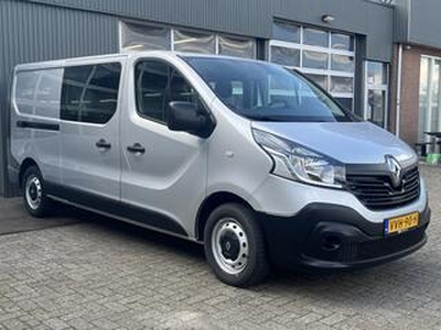 Renault TRAFIC 1.6 dCi T29 L2H1 DC Marge Btw / Bpm vrij Airco Cruise controle Navigatie 5 persoons Dubbele cabine Euro 5 Lang Verlengde wielbasis 1e eigenaar Ex overheid