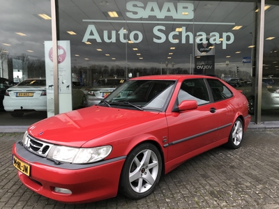 SAAB 9-3 Coupé 2.0 Turbo Aero | Rijklaar incl garantie | Achterspoiler Stoelverwarming Elektrisch bedienbare stoelen