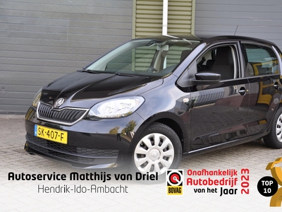 SKODA CITIGO 1.0 Greentech Ambition met Airco, Cruise-control en Elektrische ramen.