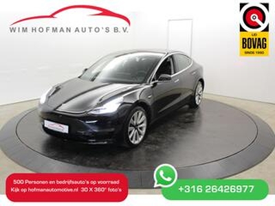 Tesla Model 3 Long Range 75 KWH 463PK Dual motor Performance AWD 2.5 Autopilot Leer 19 inch Panodak