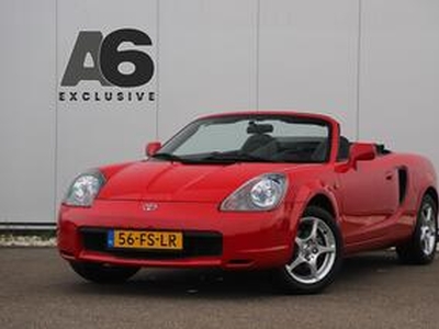 Toyota MR2 1.8-16v VVT-i 140PK Leder Airco Elektrische Ramen NIEUWSTAAT! NL AUTO NAP 60.000 KM