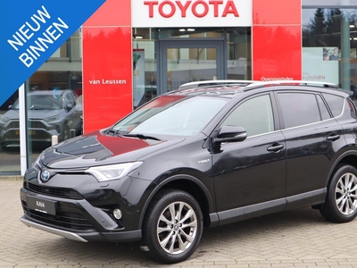 Toyota RAV4 2.5 HYBRID EXECUTIVE NAVI LEDER MEMORY-SEAT TREKHAAK EL-ACHTERKLEP AD-CRUISE STOEL+STUURVERW. CAMERA KEYLESS