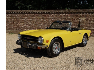 Triumph TR6 PRICE REDUCTION Immaculate and completely original condition as the TR6s used to leave the factory, Finished in rare color combination 