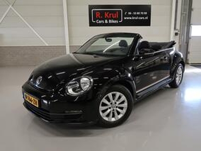 Volkswagen BEETLE (NEW) Cabriolet 1.2 TSI BMT Airco Cruise control Sportvelgen Elektrische cabrioletkap 1e Eigenares Windscherm Achterspoiler Boekjes aanwezig