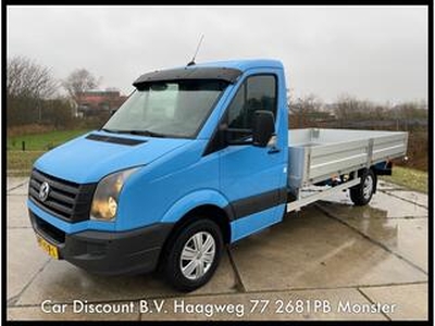 Volkswagen CRAFTER 2.0 TDI 138.040km NAP open laadbak trekhaak 3 zits euro 5