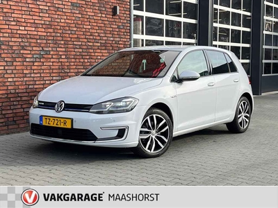 Volkswagen e-Golf BTW Warmtepomp AchteruitrijCam./Adapt.Cruise/KeylessEntry&Go/LED/PDC/Navi/Clima/Airco/AppleCarplay