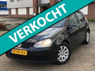 Volkswagen GOLF 1.6 FSI Comfortline LEER/1e EIGNR/6BAK!/CRUISE/