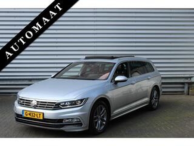 Volkswagen PASSAT Variant 1.5 TSI 150pk Highline R-Line DSG Panoramadak NL-Auto NAP Clima Cruise Leder LMV Trekhaak 1600kg