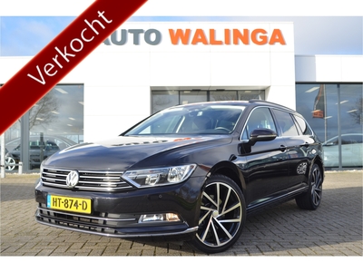 VOLKSWAGEN PASSAT Variant 1.6 TDI Comfortline Navi | 19'' LMV | Bluetooth | PDC V+A | Cruise | Parelmoer zwart