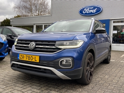 VOLKSWAGEN T-CROSS 1.0 TSI STYLE AUTOMAAT | 1E EIGENAAR! | NL-AUTO! | DEALER OH! | LEDER/STOF | NAVI | CAMERA | CLIMA | STOELVERWARMING | ADAPT. CRUISE | PREMIUM AUDIO | VIRTUAL COCKPIT | PARK SENS V+A | DODEHOEK | LED | LM. VELGEN | PRACHTIGE STAAT!