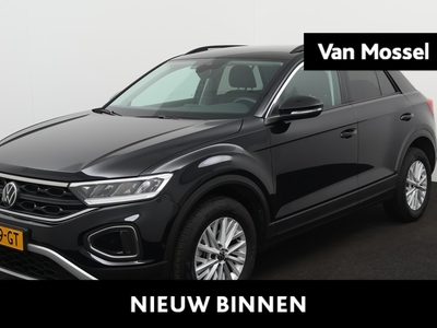 VOLKSWAGEN T-ROC 1.0 TSI Life Fabrieksgarantie tm 01-2027 | Apple carplay/Android Auto | Airco | Cruise control Adaptief | Lichtmetalen velgen | Trekhaak |