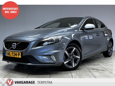 VOLVO V40 2.0 D2 R-Design Business/ DB SET V.V 142.000 KM!/ 16''LMV/ Stoelverw./ Clima/ Navi/ Cruise/ Bluetooth/ Multi.LEDER.Stuur/ LED Dagrijverl./ Regensensor/ Isofix/ Chroom/ 6-bak/ PDC A.