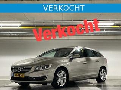 Volvo V60 D5 AWD Twin Engine Special Edition - vol! - ex btw - leder - trekhaak - Climate -