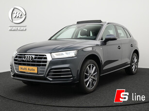 Audi Q5 50 TFSI e quattro S Edition Plug in Hybrid PHEV | Panodak | Trekhaak af Fabriek | Alcantara Sportstoelen Memory | Apple Carplay | Virtual | Navigatie | L.M. 20