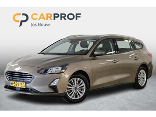 Ford Focus Wagon 1.0 EcoBoost Titanium Business 125 PK. Clima | Cruise | Carplay | Park. sensor | Org. NL!