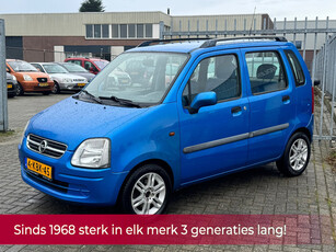 Opel Agila 1.0-12V Elegance 5 deurs hoge instap! Airco l Elek ramen&spiegels l LM velgen! Zeer netjes!