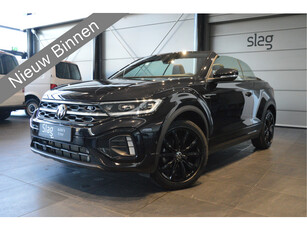 Volkswagen T-Roc Cabrio 1.5 TSI 3X R-LINE Black Style navi leer camera 150 pk !!