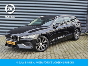 Volvo V60 T6 Twin Engine AWD Inscription Plug In Hybrid Dealer O.H PHEV | Adaptive Cruise | Trekhaak af Fabriek | 360 Camera | Lederen Sportstoelen Memory | BLIS | Apple Carplay | DAB |