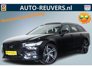 Volvo V90 2.0 D5 AWD R-Design Panorama / Opendak / HUD / Leder / B&W / Pilot Assist