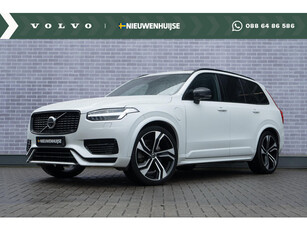 Volvo XC90 2.0 T8 Recharge AWD R-Design | 7-Zits | Bowers & Wilkins Audio | Luchtvering | Schuif-/Kanteldak | Gelamineerde Zijruiten | 360 camera | Head-Up Display | Actieve LED Koplampen | Stoelverwarming en Stoelventilatie | Stoelmassage | 22