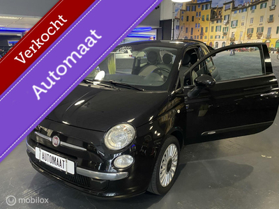 Fiat 500 1.2 Lounge*NL NAP✅*AUTOMAAT*PANORAMA GLASDAK*AUX*