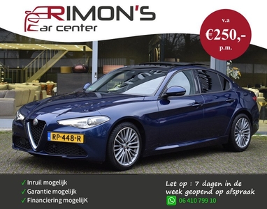 Alfa Romeo Giulia 2.0T Super Automaat Pano Leder Stoel verwarming Nap