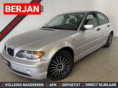 BMW 3-serie 316i Executive AIRCO CLIMA CRUISE MULTI STUUR TREKHAAK PDC ELEK RAMEN CENT VERG SPARCO WIELDOPSET NIEUWE APK INRUIL MOG KEURIGE AUTO