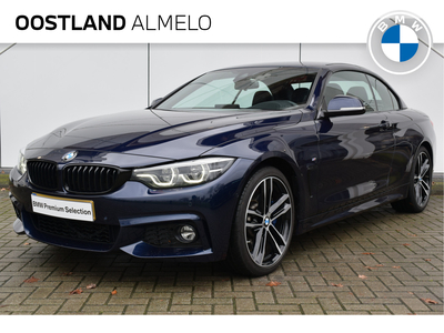 BMW 4-SERIE Cabrio 430i High Executive M Sport Automaat / Sportstoelen / Achteruitrijcamera / Adaptieve LED / Head-Up / Navigatie Professional / Park Assistant / M Sportonderstel