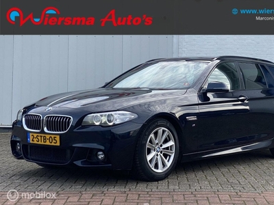 BMW 5-serie Touring 520d High Executive|M-pakket|Leder|Navi|Bi-xenon|