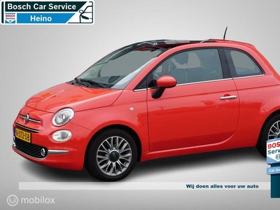 Fiat 500 0.9 TwinAir Turbo Lounge |Panoramadak | Airco | Half leer |