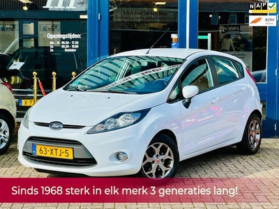 Ford Fiesta 1.6 TDCi ECOnetic Lease Trend 5 deurs 95PK! 2e eigenaar NAP! Nieuwe D-riem! Airco l Elek pakket l LM l MTF-stuur! TOP!