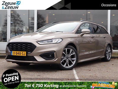 Ford Mondeo Wagon 2.0 IVCT HEV ST-Line | Adaptieve Cruise Control | Dodehoekdetectie | Camera | El. Achterklep | El. uitklapbare trekhaak | Sony | Full LED | 18