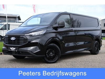 Ford Transit Custom 300 2.0 TDCI L2H1 Black Edition Adaptieve cruise, Camera, 136PK, Carplay, Automaat, BOM VOL!!!!