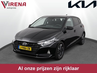 Hyundai i20 1.2 MPI Comfort - Navigatie via Apple Carplay/Android Auto - Cruise control - Airco - Blind Spot - Digitaal Dashbord - 12 maanden Bovag garantie