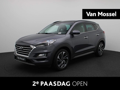 Hyundai Tucson 1.6 T-GDI Premium | Leder | Achteruitrijcamera | Electrische achterklep | Schuifdak | Panorama dak | Navigatie | Stoelverwarming | Stuurverwarming |