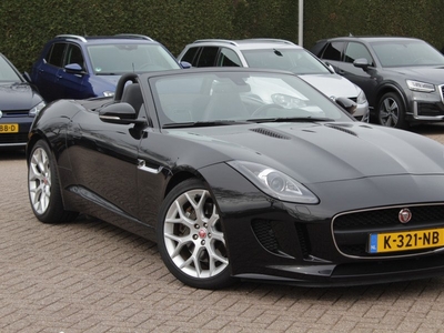 Jaguar F-Type 3.0 V6 Convertible / Camera / Leder / Keyless / Memory seats / 19'' / Sportuitlaat