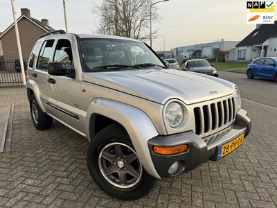 Jeep Cherokee 3.7i V6 Extreme Sport [bj 2004] 4WD|Automaat|Trkhaak|Leer